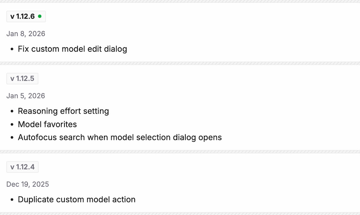 Promptmetheus changelog sample